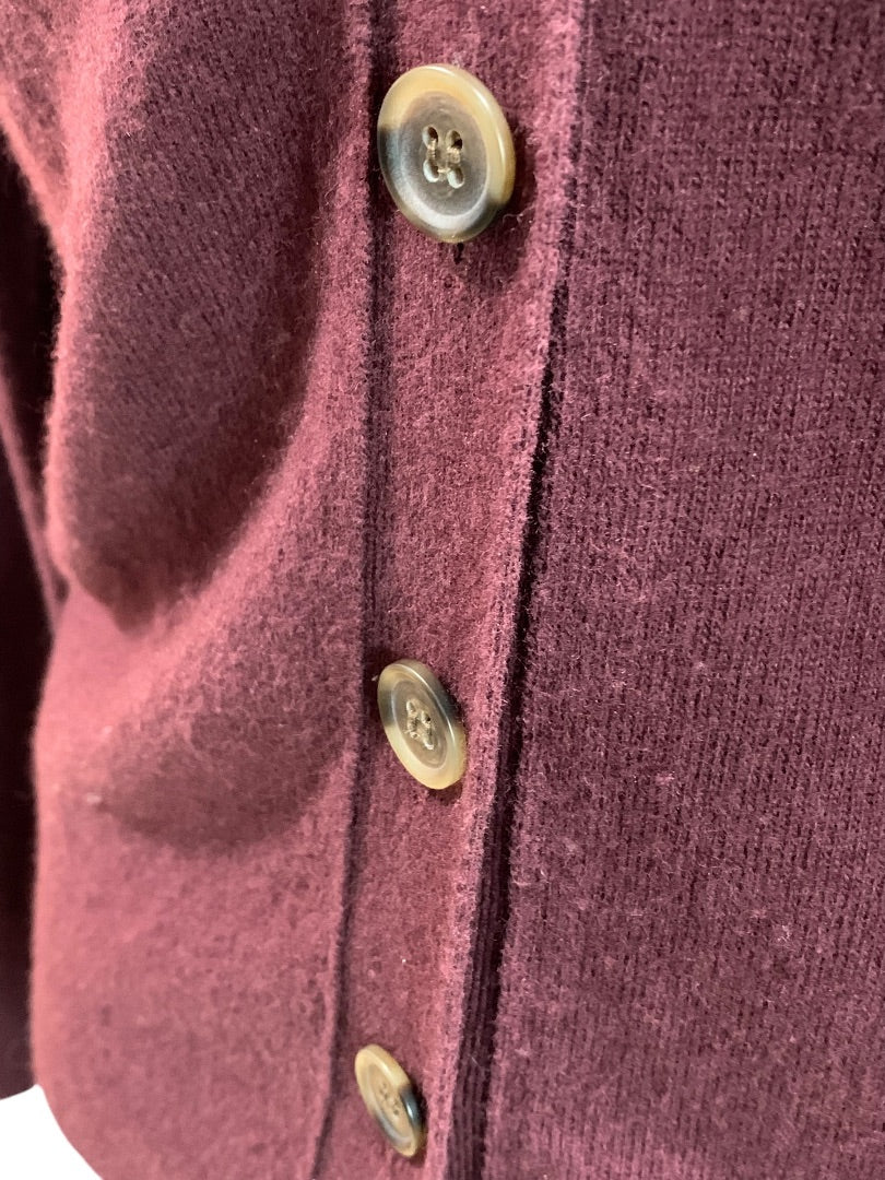 XS J.Crew Mercantile Womens V-Neck Cardigan Sweater Wool Blend F4721