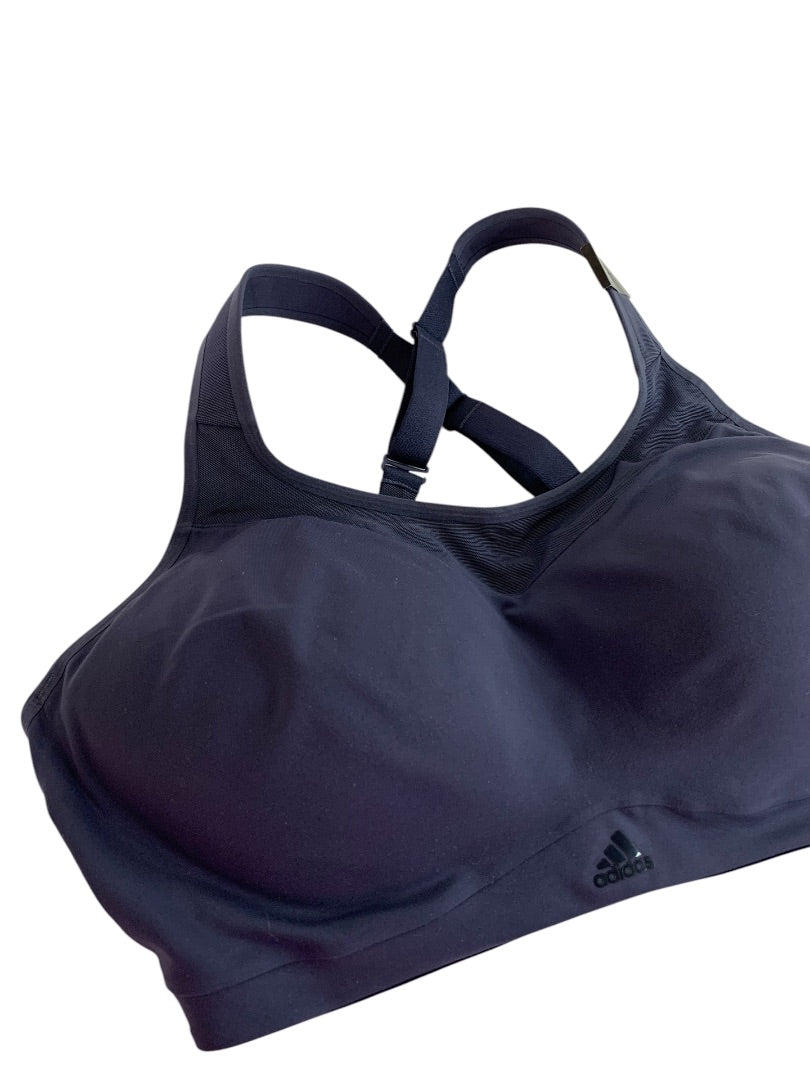 XLDD Adidas New TLRD Impact High Support Bra Navy Blue HF2298