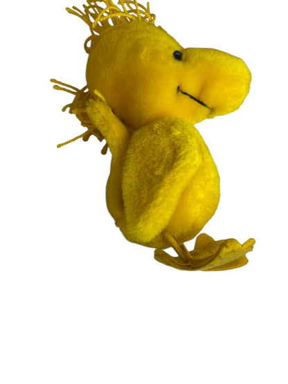 Vintage Woodstock Peanuts 9 Inch Plush Wire Legs Stuffed Animal