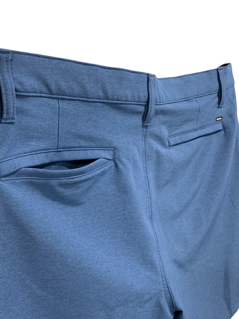 Size 36 Hurley Mens Blue Hybrid Spacedye Walk Short