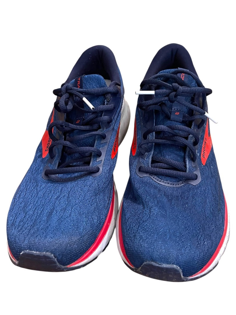 Size 11.5 Medium Brooks Trace 2 Shoes Mens Blue Sneakers