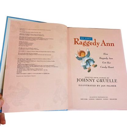 Lot of 6 Raggedy Ann and Andy Books Assorted Hardcover