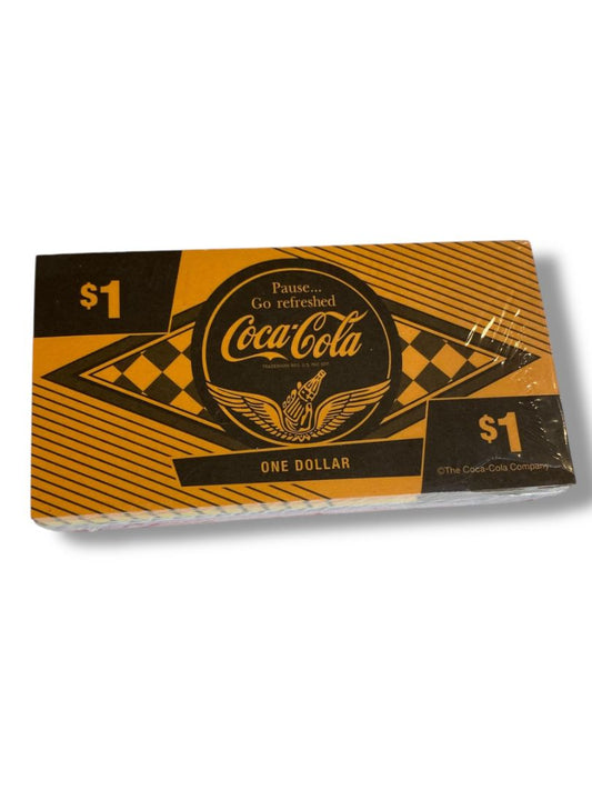 Masterpieces Coca-Cola Opoly Game Replacement Pieces Sealed Pack of Money New