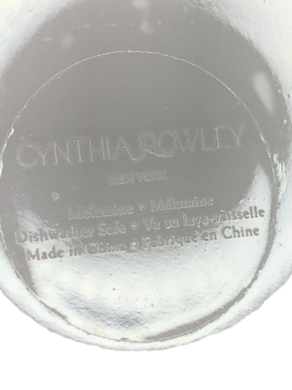 Cynthia Rowley New York Melamine Bowls 6" Set of 3