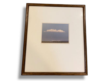 Signed Bill Coleman Matted Framed Amish Country Photo #155