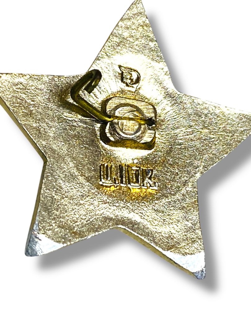 Vintage Soviet Union Russian Little Octobrist Ussr Badge Lenin 1.25" Missing Pin