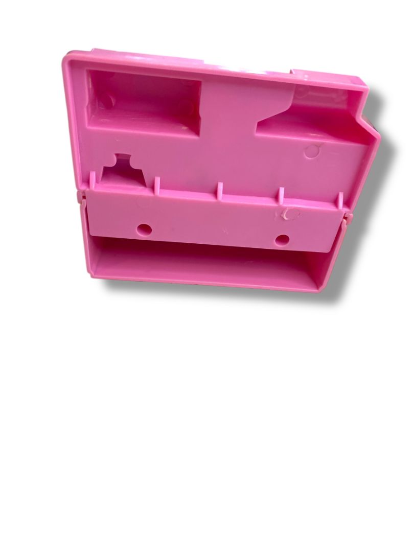 Dollhouse Miniature Pink Kitchen Sink Oven Microwave 3.75"l x 3"h