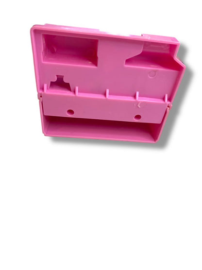 Dollhouse Miniature Pink Kitchen Sink Oven Microwave 3.75"l x 3"h