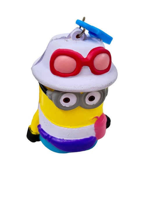 Despicable Me 3 Minion Bag Clip Charm Squishy Jerry the Tourist