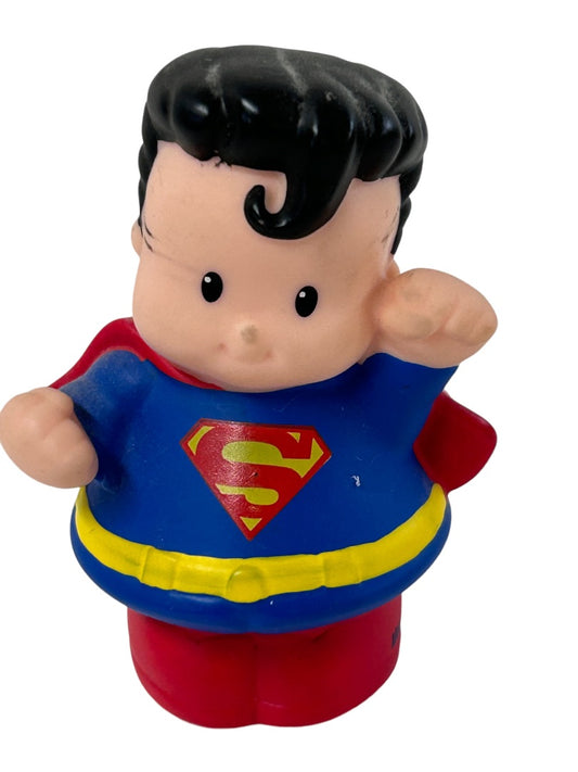 Little People Superman 2011 Mattel DC Super Heroes Figure 2.5" Super Man Hero