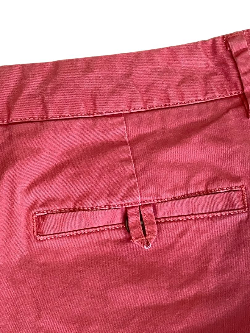 Size 30 Bonobos Red Twill Men's Shorts 7.5" Inseam