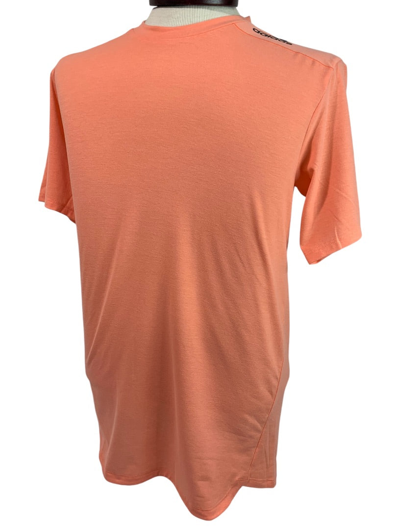 Small Adidas Mens New Tshirt Essentials Coral Fusion Short Sleeve IC2015