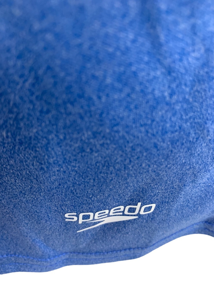 XXL Speedo Mens New Swim Shirt Short Sleeve Palace Blue UPF 50+