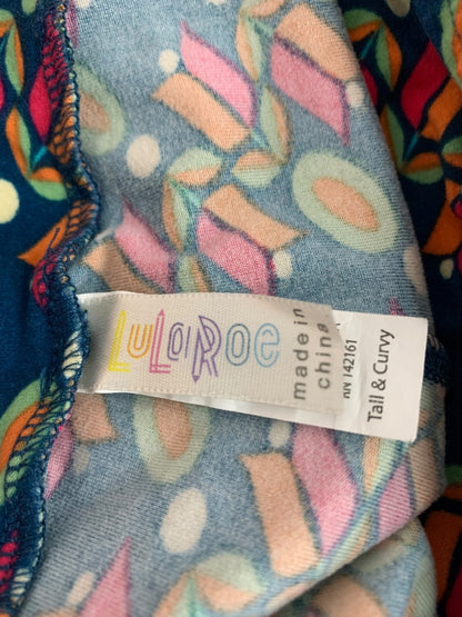 Tall and Curvy T&C LulaRoe Womens Tulip Print Leggings