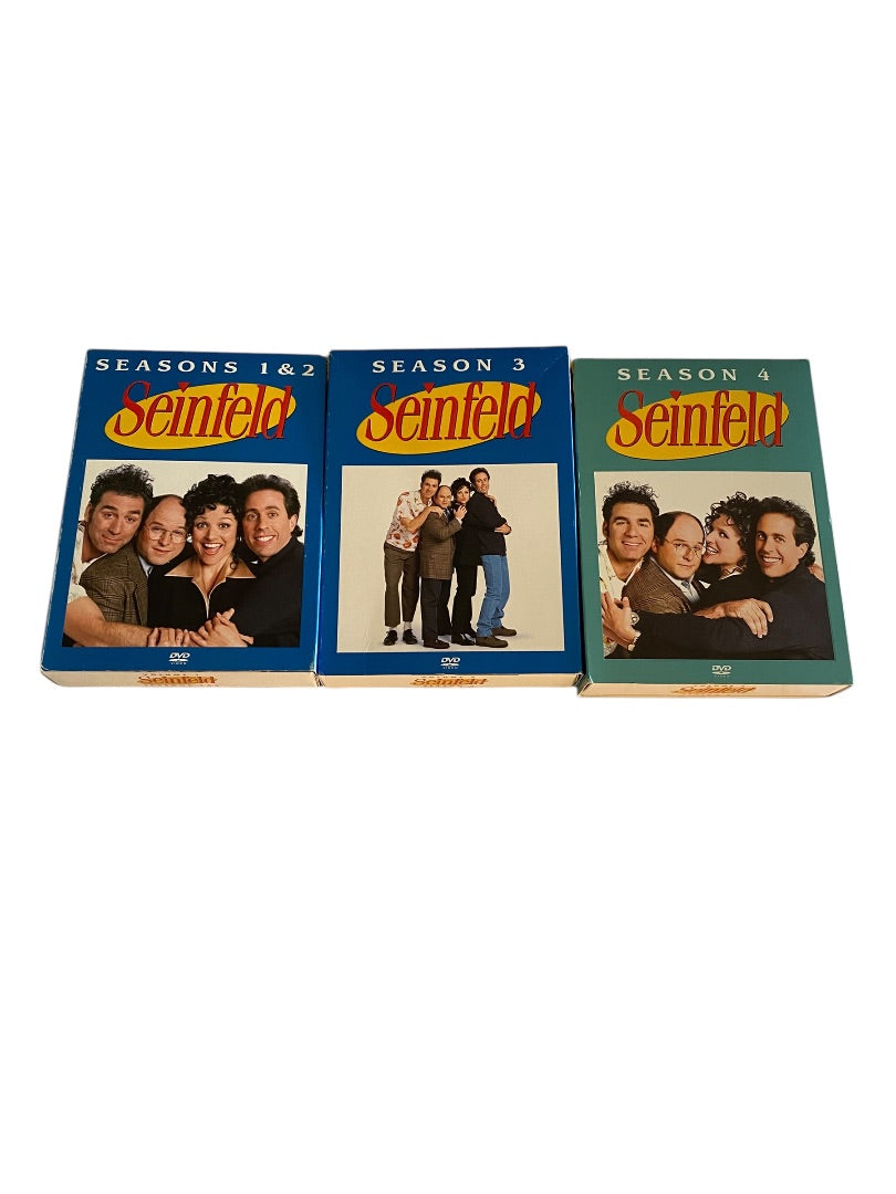 Seinfeld DVD Set Seasons 1 2 3 4 (1-4) Box Set TV Sitcom