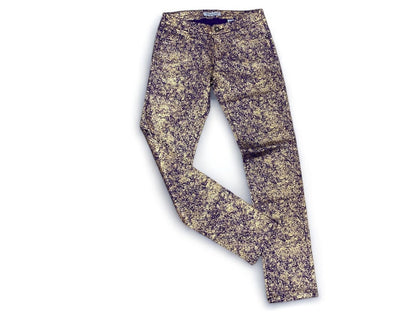 Size 9 Emperial God Purple Gold Junior Womens New Skinny Jeans Pants