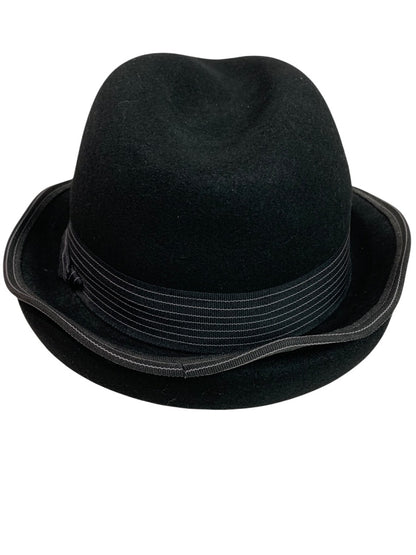 One Size Brooklyn Industries Womens Black Hat Ribbon Band Wool