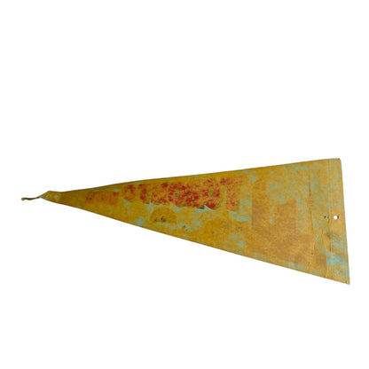 Vintage 18 Inch Toronto Ontario Canada Pennant Souvenir Felt Flag