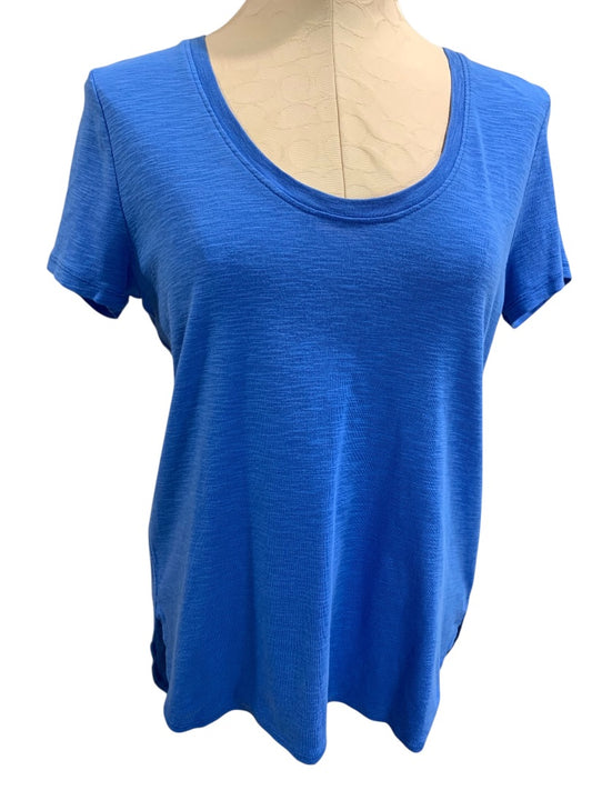 Medium Tommy Bahama Royal Blue Womens Tunic Tshirt Hi Lo Hem