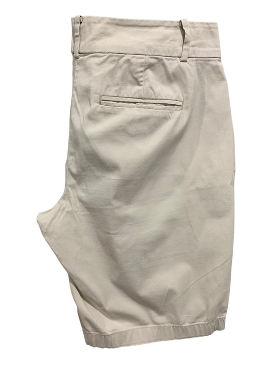 Size 8 Ann Taylor Womens Boardwalk Shorts Tan Chino Style