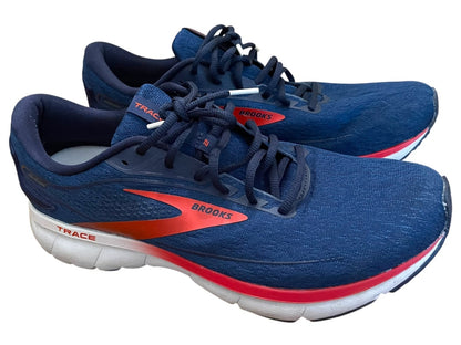 Size 11.5 Medium Brooks Trace 2 Shoes Mens Blue Sneakers