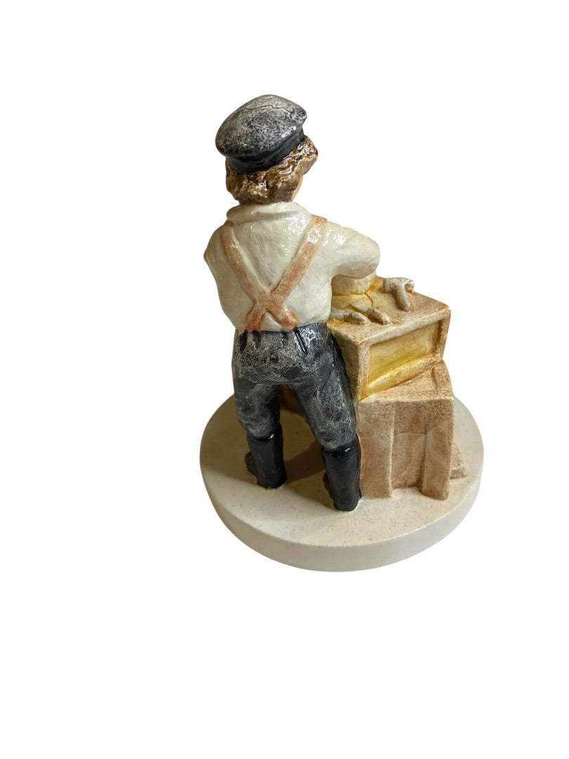 Sebastian Miniatures Signed Numbered Figurine 1980 Sailing Days Boy
