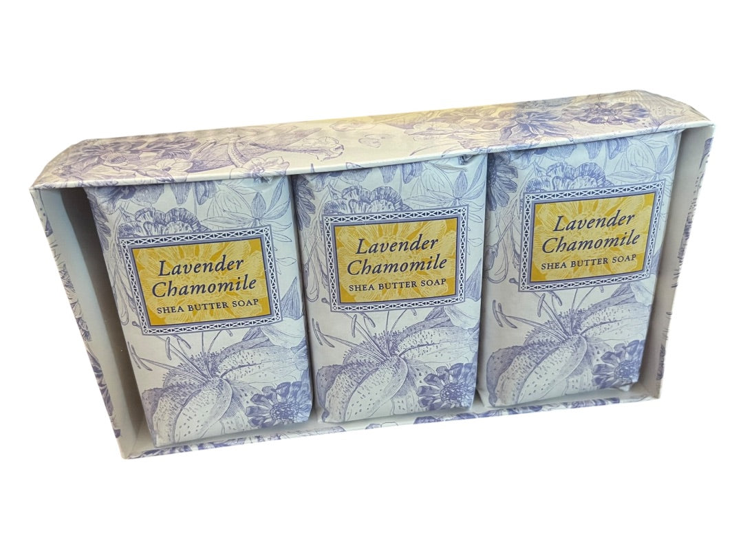 Greenwich Bay Trading Co Lavender Chamomile Dusting Powder and Soap Set
