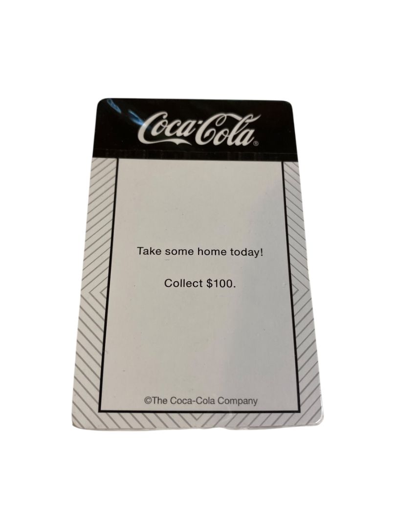 Masterpieces Coca-Cola Opoly Game Replacement Pieces Sealed Pack of All Cards New