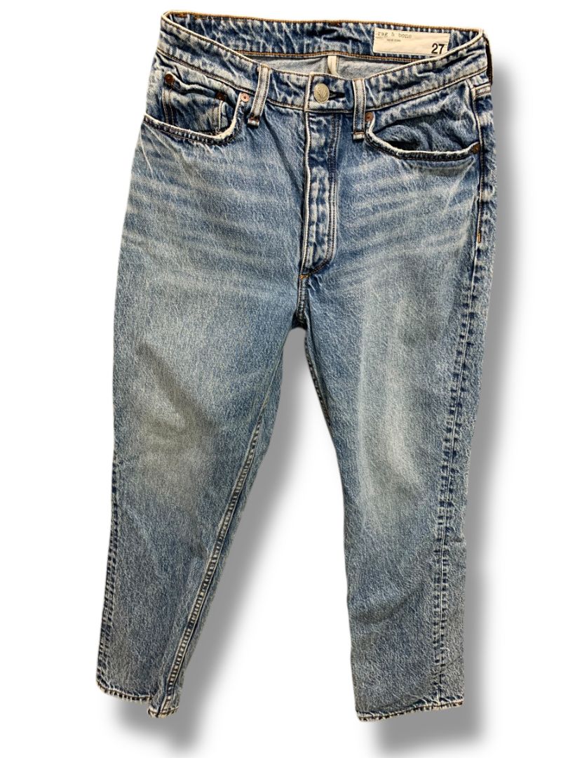 Size 27 Rag & Bone Womens Jeans Nina High-Rise Ankle Cigarette