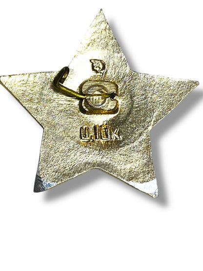 Vintage Soviet Union Russian Little Octobrist Ussr Badge Lenin 1.25" Missing Pin