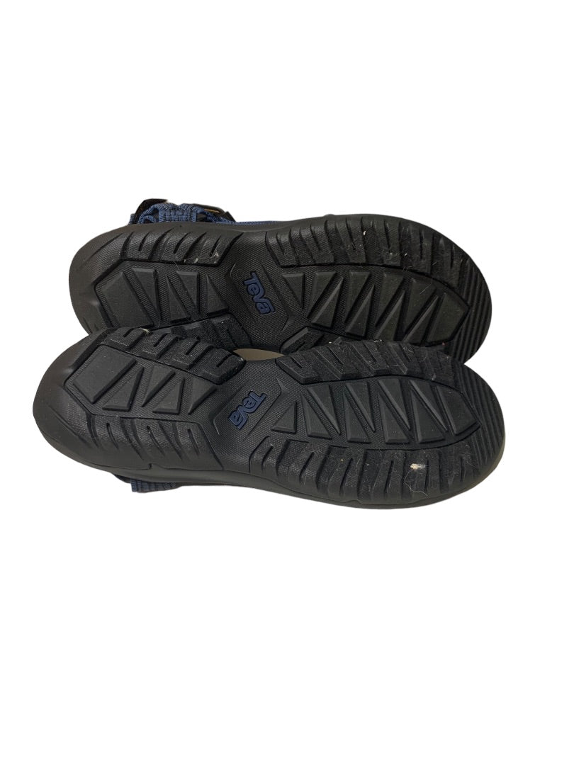 Size 11 Teva Hurricane XLT2 Black Blue Sport Sandal (Womens 13) 1019234