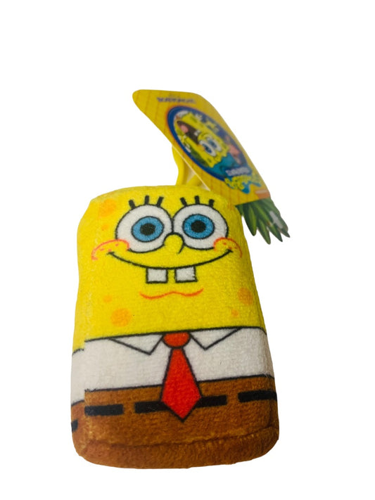 Nickelodeon SpongeBob SquarePants Plush Bag Clip 3" Soft New with Tags