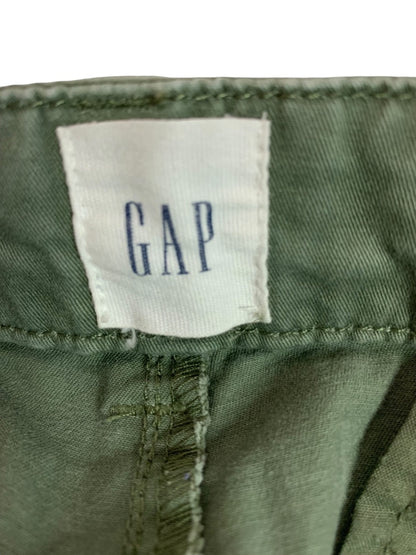 Size 8 Gap Womens Girlfriend Chino Sage Green Stretch Cotton 28" Inseam