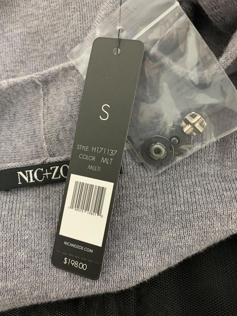 Small Nic+Zoe Womens New Tulle Time Belted Cardigan H171137