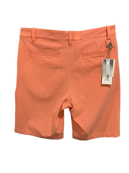 Size 30 Adidas Mens New Crosshatch Coral Fuion Shorts HR9053