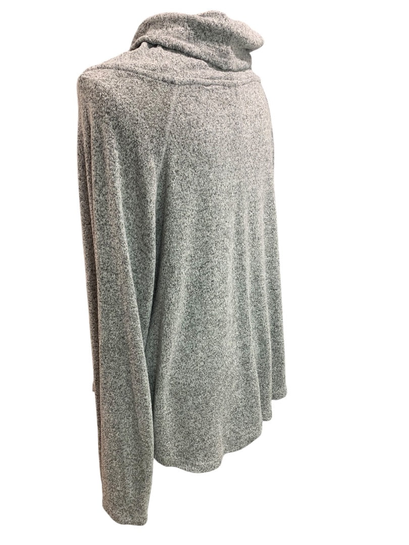 XXL Gilligan & O'Malley Sleepwear Womens Gray Shirt Cowl Drawstring Neck