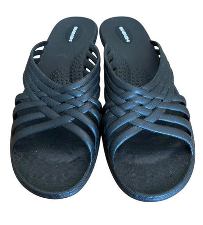 M/L 8-9 Okabashi Womens Venice Sandal Size Slides Black
