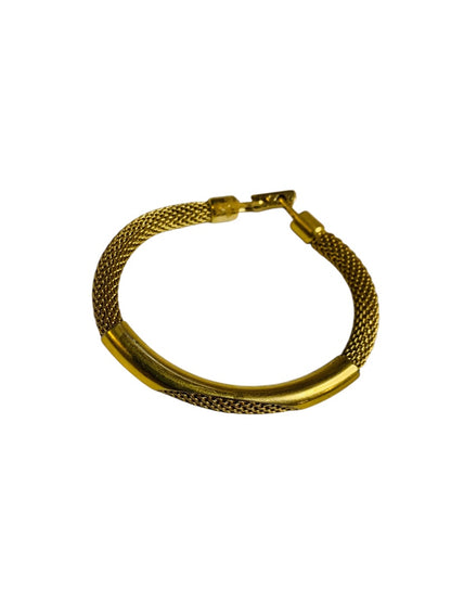 Vintage Avon Goldtone Bracelet 7 Inch Foldover Clasp