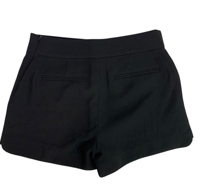 Size 0 J.Crew Womens Black Drapey Shorts Style C2140