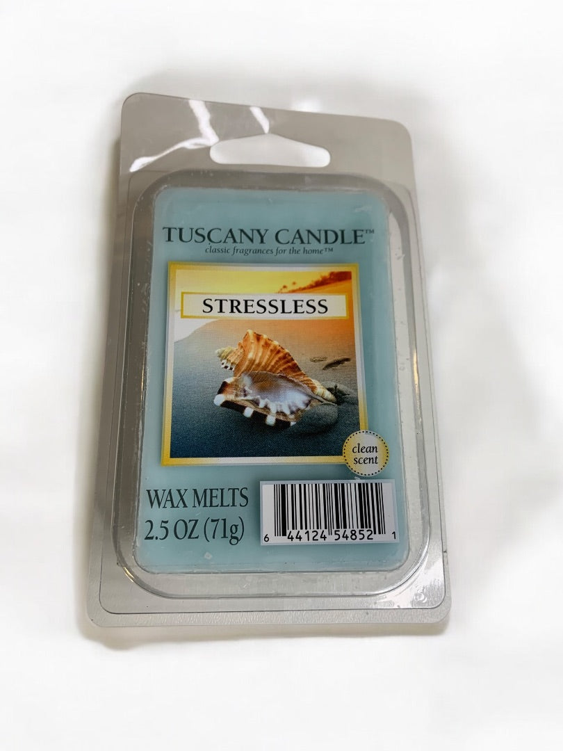 Tuscany Candle Stressless Wax Melts 2.5oz (71g) New