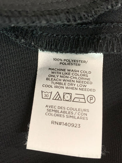 Size 4P Loft Petites Womens Black Skirt Back Zip Pleated