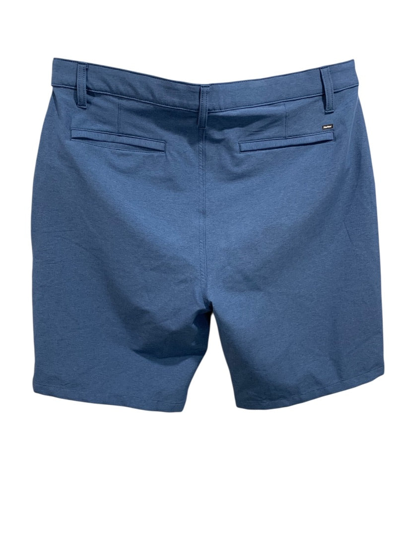Size 36 Hurley Mens Blue Hybrid Spacedye Walk Short