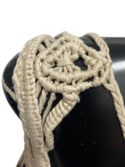 Small Free People Sleeveless Floral Tank with Braided Straps