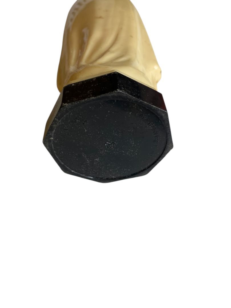 Vintage Blessed Mother Virgin Mary Plastic Figurine 8.5”