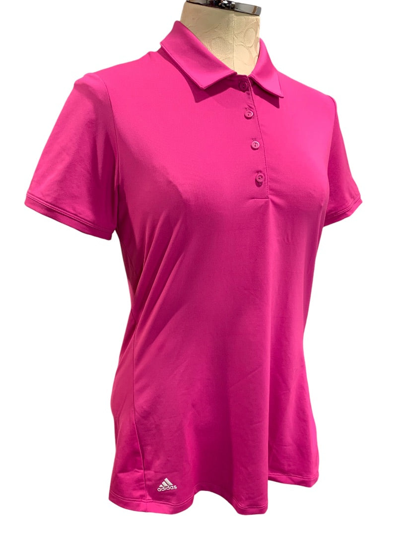 Medium Adidas Golf Womens New Utimate Solid Polo Shirt HS3138