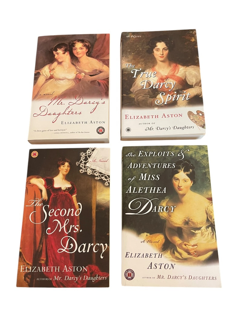 The Darcy Collection Lot of 4 Paperbacks Elizabeth Aston