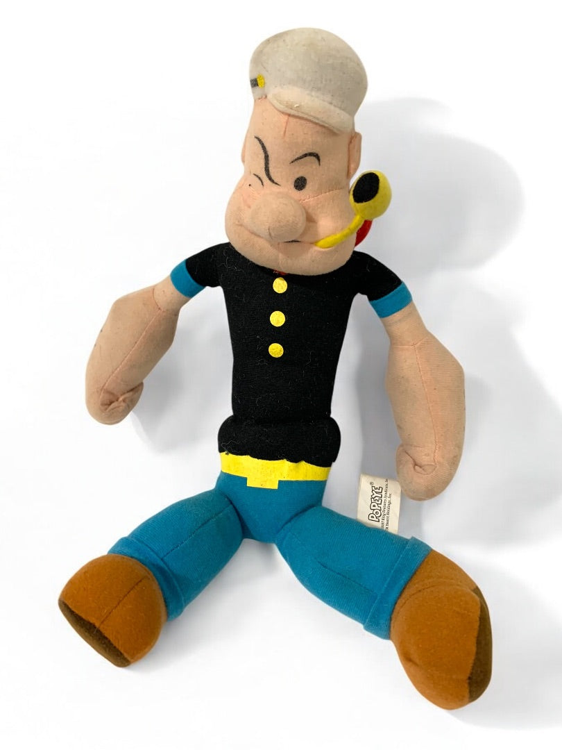 Kellytoy Popeye The Sailor Man Stuffed Plush Doll 10 Inches  2007