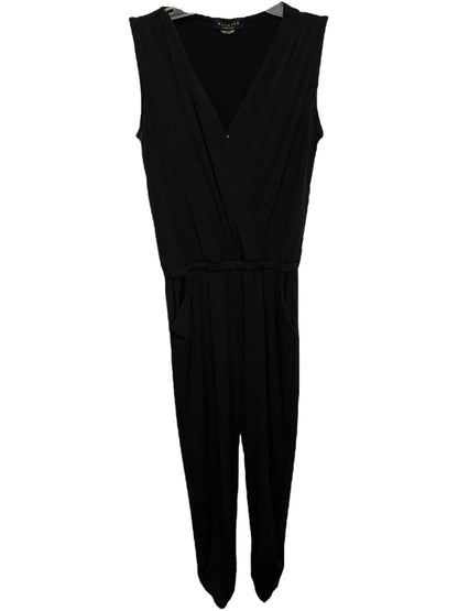 Small Wilfred Sleeveless Jumpsuit Back Zipper Black Womens
