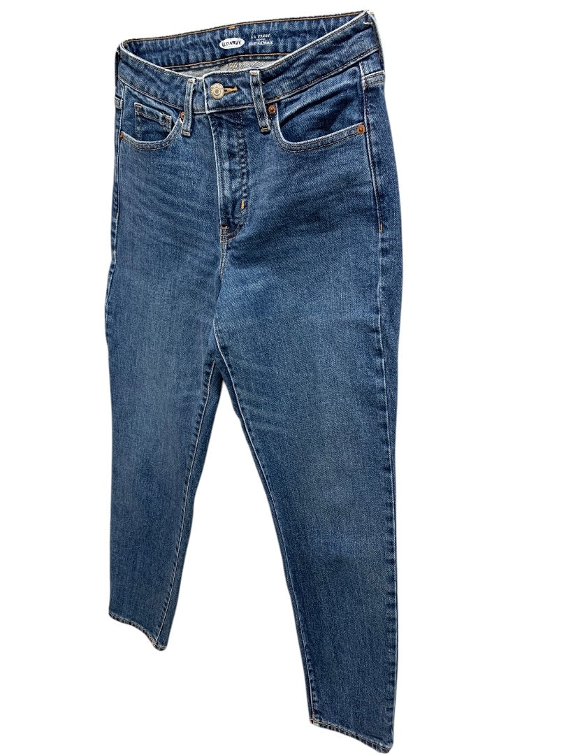 Size 0 Old Navy O.G. Straight High Rise Womens Denim Secret Slim Pockets