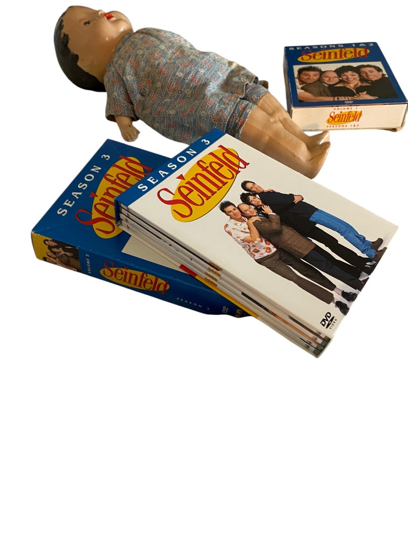 Seinfeld DVD Set Seasons 1 2 3 4 (1-4) Box Set TV Sitcom